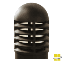 VAND 25 LED Louvered Round Dome Top Bollard Light - Image 2