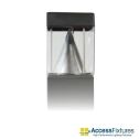 17w Turtle & Wildlife Friendly Square Bollard - Reflector, 120-277v detail
