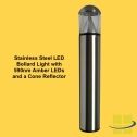 590nm Amber Bollard Light