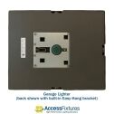 44w Turtle & Wildlife Friendly Garage Lighter 120-277v EXTREME LIFE with built-in Easy-Hang bracket