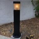 SIRU base with TEFA square bollard light