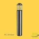 CONA 17w PC Amber Stainless Steel Bollard, EXTREME-LIFE - Image 2