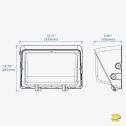 ZIKO 62-92-100 LED Wall Pack with Selectable Wattage and Kelvin with Built-in Photocell - Image 12