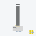 BOLA Solar LED Bollard Light - Round Bollard Light - Image 5