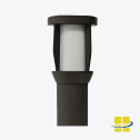 BOLI Solar LED Bollard Light - Round Solar Bollard Light - Image 2