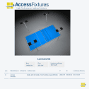 Solar Volleyball Court Lighting Package – Avg. 36fc, 1.69 Max/Min, 8 200w LED Lights on 4 30′ Poles - Image 4