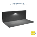 CUDL 93w LED Full Cutoff Wall Pack, Type 4 Optics, EXTREME-LIFE - Image 8