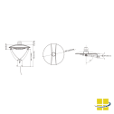 HEND 120-135-150 LED Post Top Light with Selectable Kelvin and Built-In Photocell - Image 13