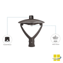 HEND 120-135-150 LED Post Top Light with Selectable Kelvin and Built-In Photocell - Image 7