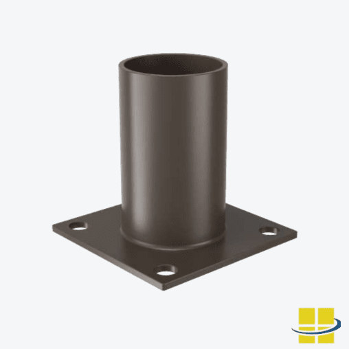 4″ Square Wall Tenon Mount