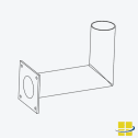 90° L-Shaped Side Tenon Mount - Image 8