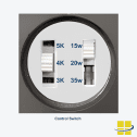 DOHU 105-120-150 LED Flood Light with Selectable Wattage and Selectable Kelvin - Image 9