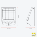 SOLY 15 Versatile LED Solar Powered Wall Pack with Built-in Photocell - Image 9