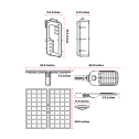 SOLI 75w High Wattage Solar Area Light - Image 4