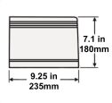 BAKO 40 Up Down Light Architectural LED Wall Pack 120-277v - Image 5