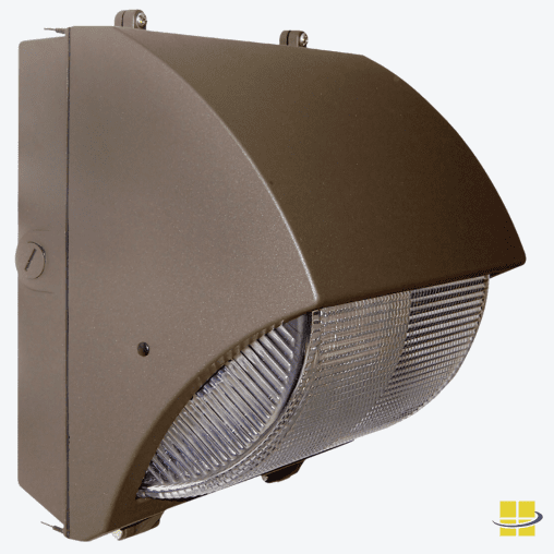 Semi-Forward led Wall Pack
