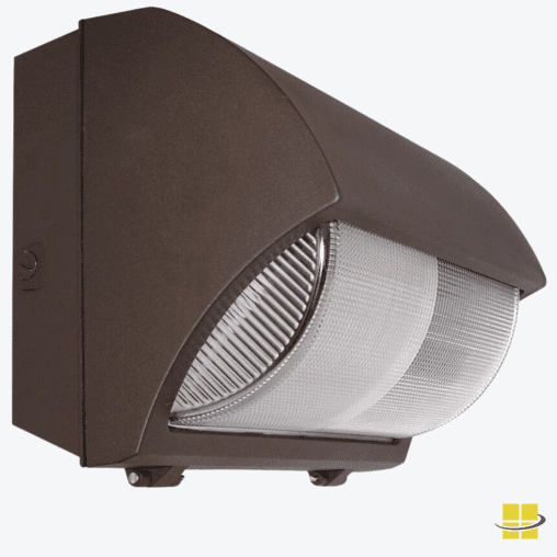 Semi-Forward led Wall Pack