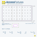 Indoor Volleyball Court Lighting Package – Avg. 63fc, 1.18 Max/Min, 6 720w LED Lights, mounted 30' - Image 2