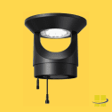 SECU 3w 590nm Amber Solar-Powered Security Bollard Light, EXTREME-LIFE - Image 6