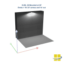 CUDL 28w LED Full Cutoff Wall Pack, Type 4 Optics, EXTREME-LIFE - Image 9