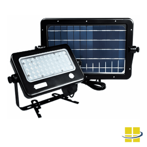 SULO 10w Versatile Solar Powered LED Flex Light, Area Light, Wall Pack