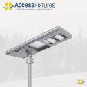 Recreational Full-court Solar Basketball Lighting Package, Bright 22fc Coverage, 8 Fixtures on 2 25' Poles - Image 4