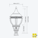 VILI 30-50-60 LED Post Top Light with Selectable Wattage and Selectable Kelvin - Image 11