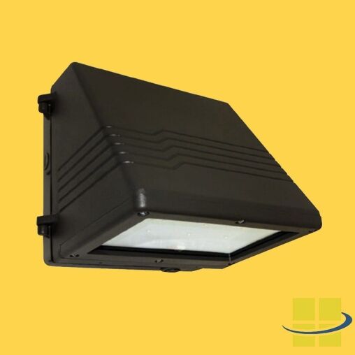 HEZE 25w 590nm Amber LED Wall Pack, EXTREME-LIFE