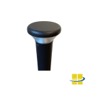 CONO 26 Round Flat Top Bollard Light, Selectable Kelvin, 120-277v - Image 2