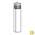 ARCO 40 Square Heavy Duty Vandal Resistant LED Bollard Light - Image 3