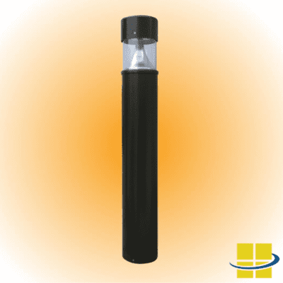 VENU 25w 590 Amber LED Reflector Round Flat Bollard Light