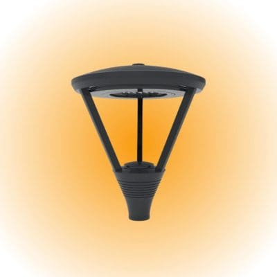 BERE 590nm amber post top