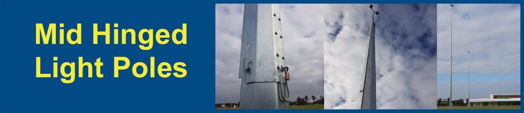 Mid Hinged Light Poles