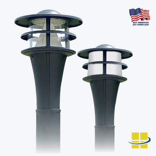 FARO 10 LED Post Top Light, BAA Compliant with EXTREME-LIFE