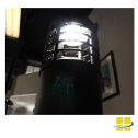 VAND 25 LED Louvered Round Dome Top Bollard Light - Image 5