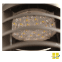 VAND 25 LED Louvered Round Dome Top Bollard Light - Image 10