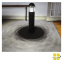 VAND 25 LED Louvered Round Dome Top Bollard Light - Image 3