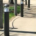 VENU 50w LED Cone Reflector Round Dome Top Bollard Light - Image 4