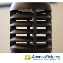 VAND 25w LED Bollard Light Louvers