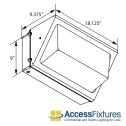 ZIBO 68w LED Wall Pack Light, 4000K, 5000K, EXTREME-LIFE - Image 2