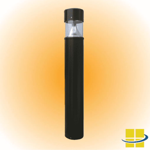 VENU 25w 590 Amber LED Reflector Round Flat Bollard Light