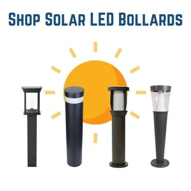 solar bollard lights shop shop solar led bollard lights