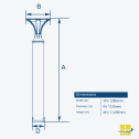 ATRI 27 EXTREME-LIFE Round Open Top LED Bollard Light, 120-277v - Image 4