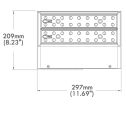 APTO 60 590nm Amber LED Turtle Friendly Wall Pack, 120-277v - Image 4
