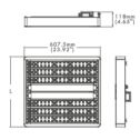 APZA 40 LED Post Top Light, Vandal Resistant, EXTREME-LIFE - Image 9