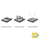 LED high bay lights do not need shatterproof coated light bulbs