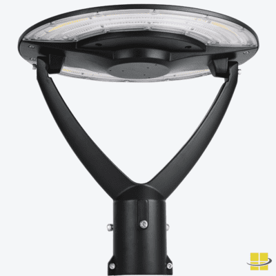 HEND 120-135-150 LED Post Top Light with Selectable Kelvin and Built-In Photocell