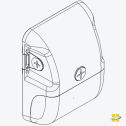 SHOF 23w LED Wall Pack, Selectable Kelvin, Built-in Photocell - Image 4