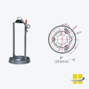ROGO 20-28-37 Round Flat Top Commercial Grade Bollard Light - Image 5