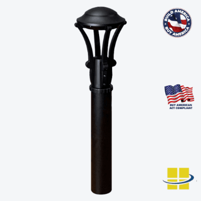 BOST 28w Classic Bostonian Style Bollard Light